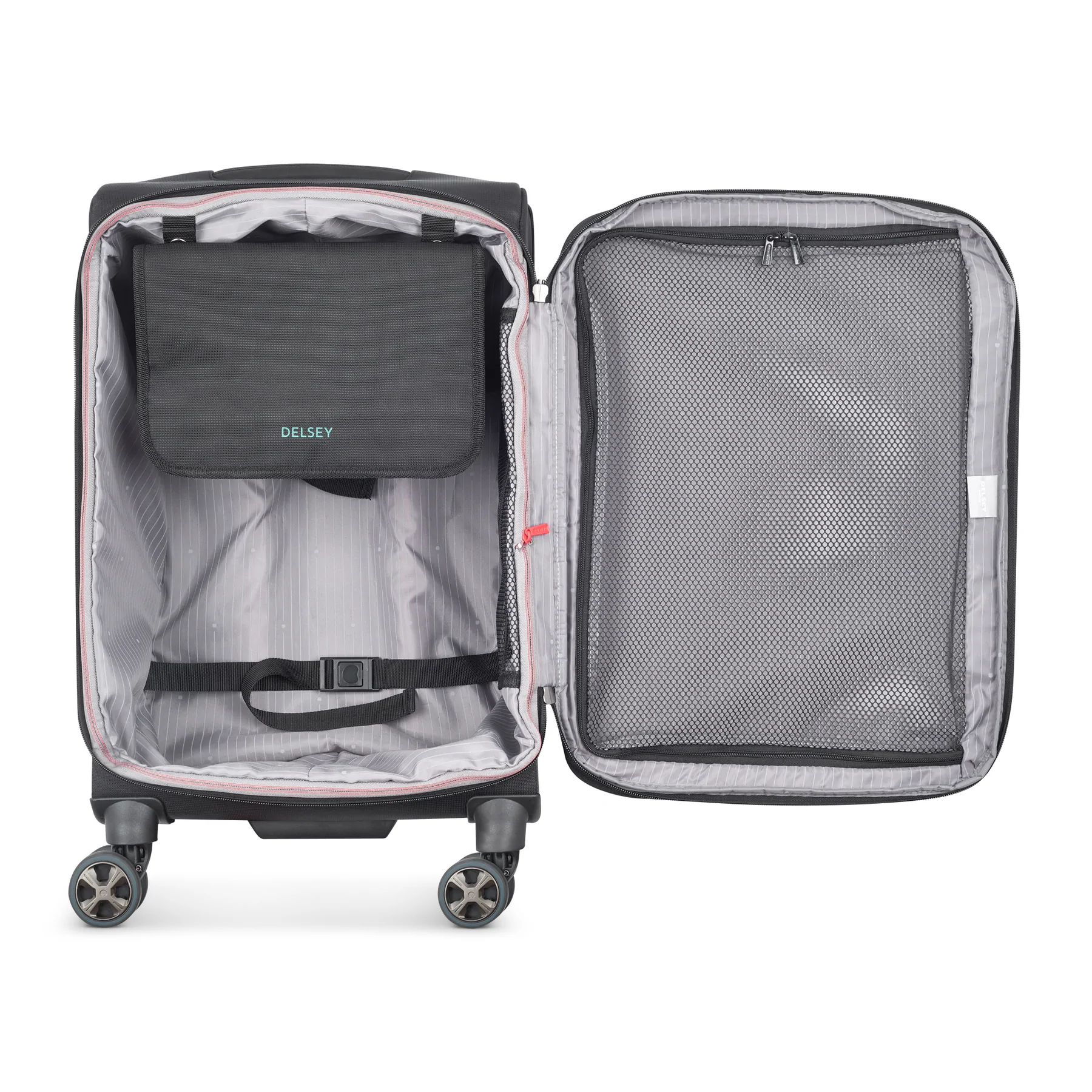 Delsey Helium DLX Softside Expandable Spinner Carry-On- 21" Small - Image 3