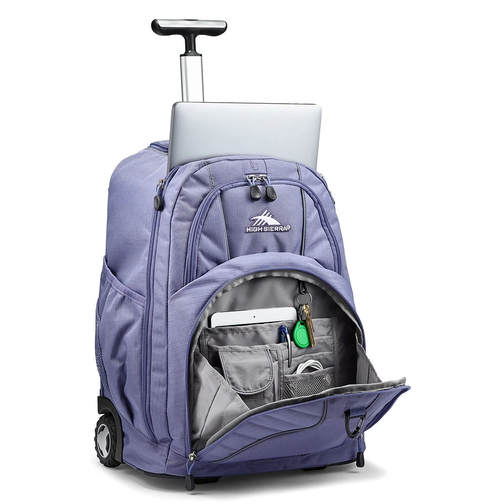 High Sierra Freewheel Wheeled Backpack - Image 3