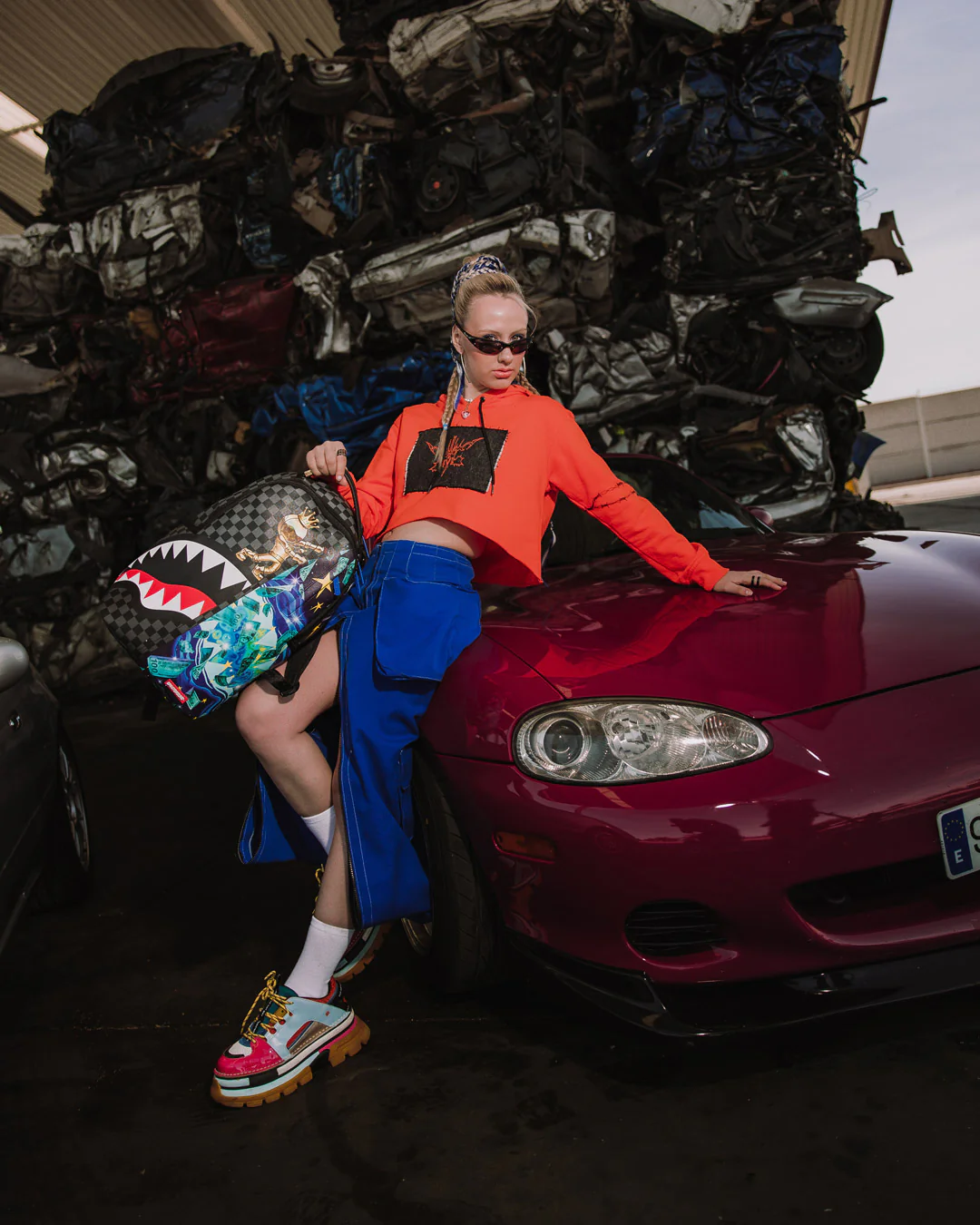 Sprayground Astromane Welcome To My World DLXV Backpack - Image 11