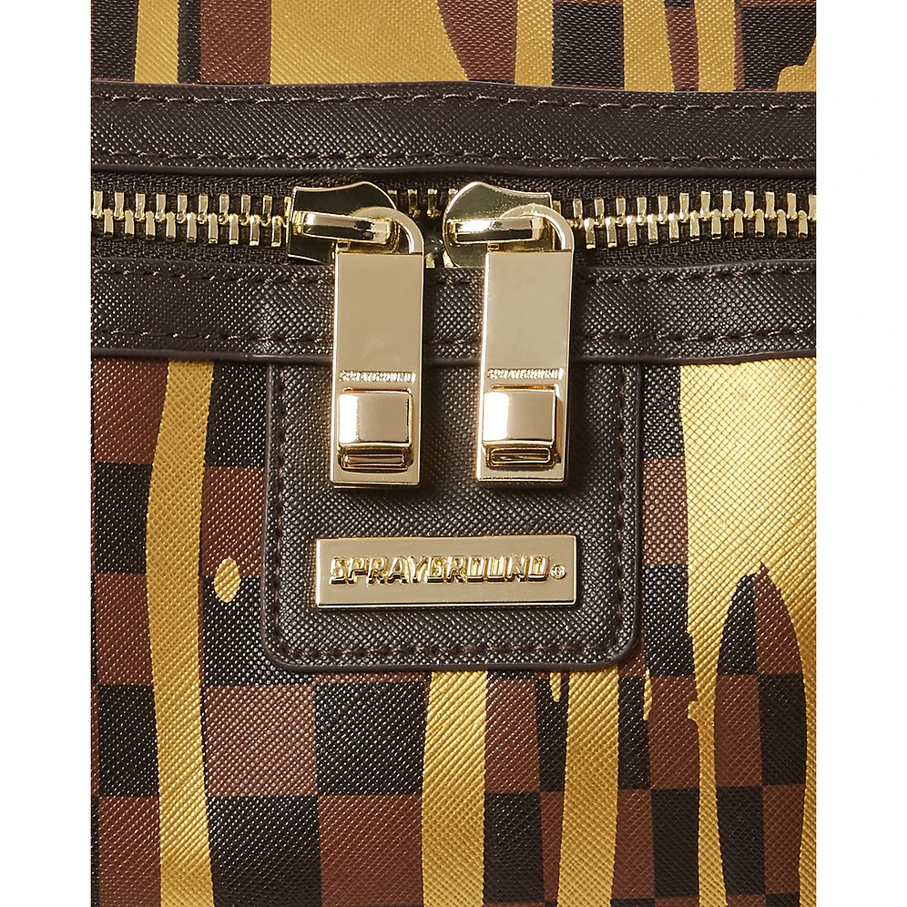 Sprayground Sharks In Paris Paint Drip Emperor Duffel - Image 7