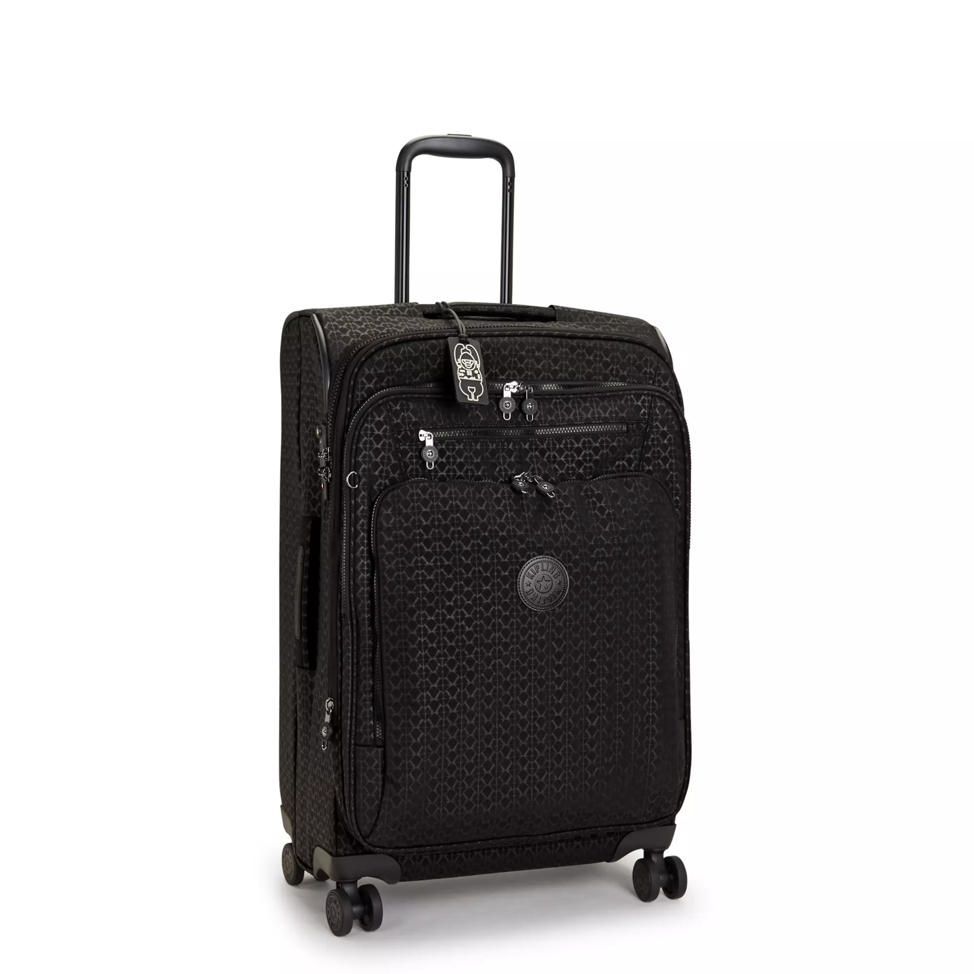 Kipling New Youri Spin Medium Printed 4 Wheeled Rolling Luggage - Image 2