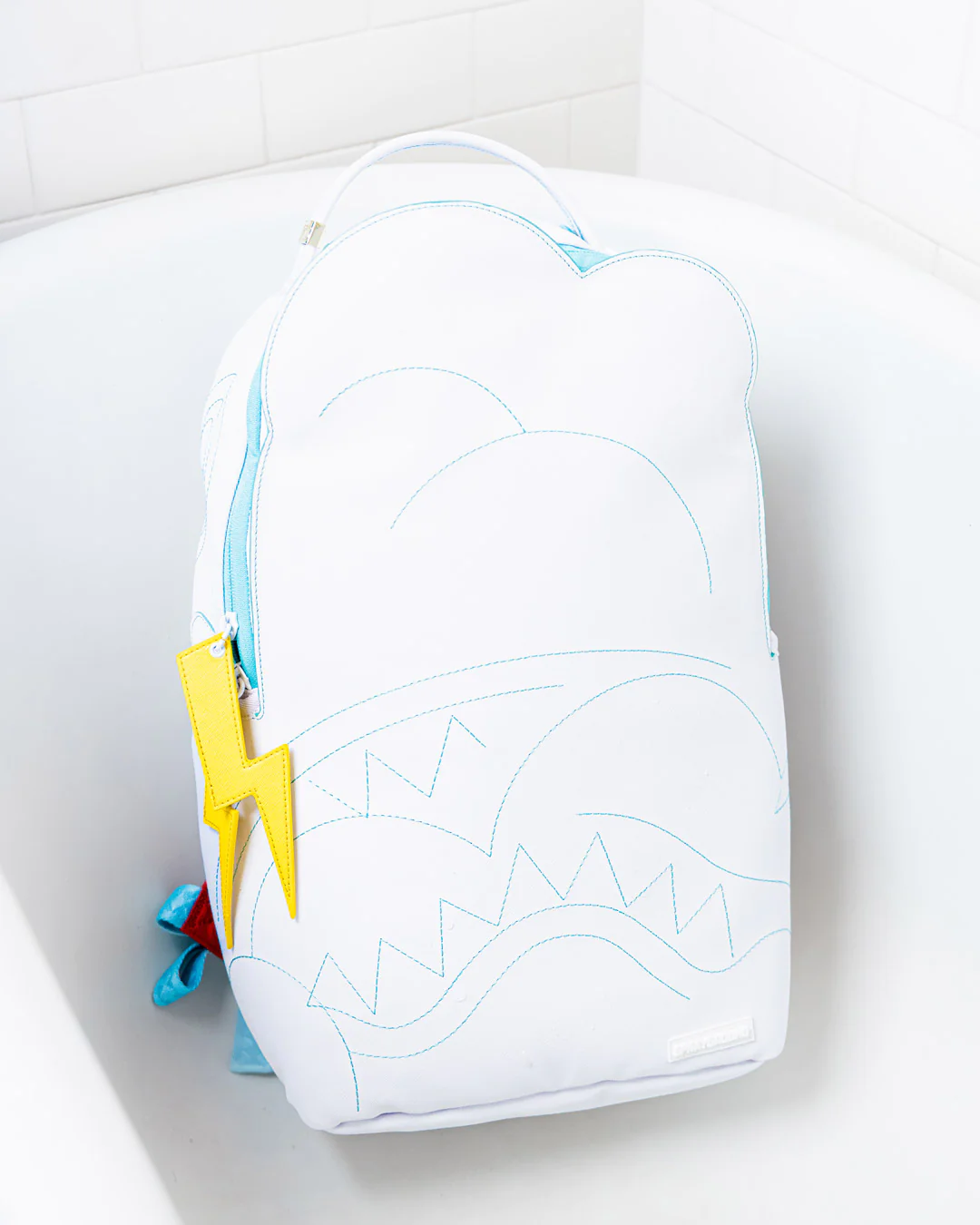 Sprayground Cloudy With A Chance Of Shark (DLXV) Backpack - Image 6