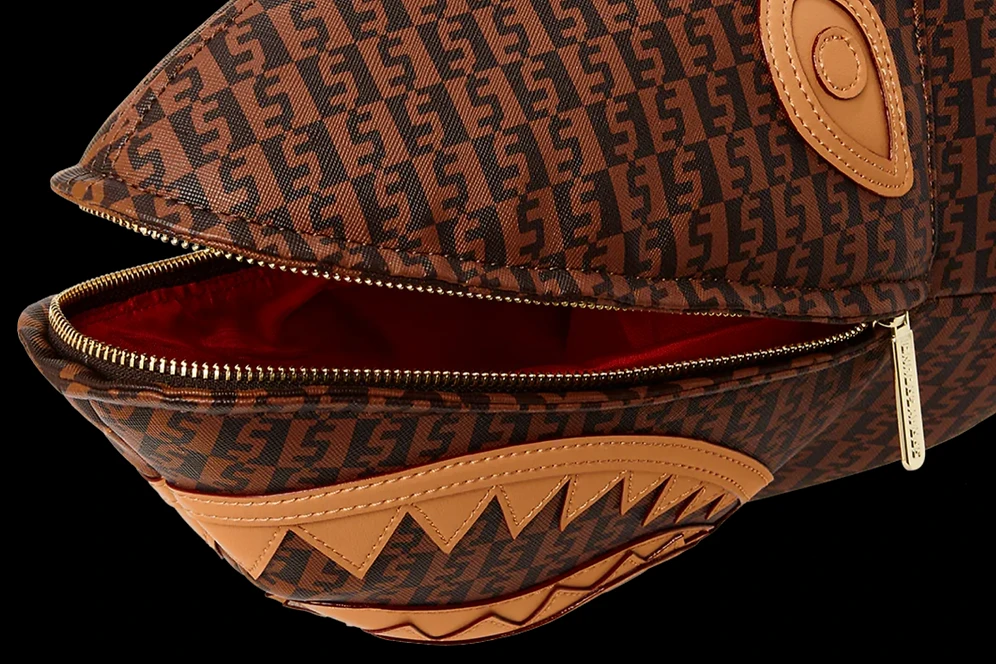 Sprayground Sharkfinity Shark Shape Duffel - Image 6