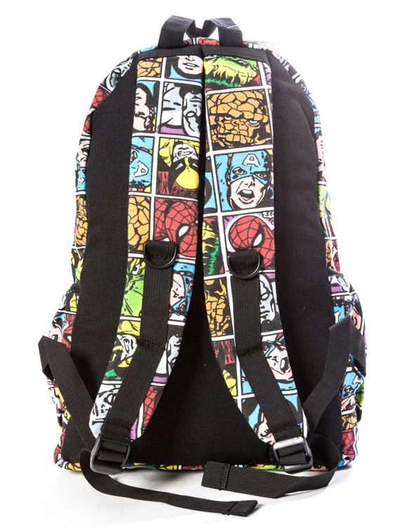Bon Voyage 0371 Canvas Backpack- Comics - Image 3