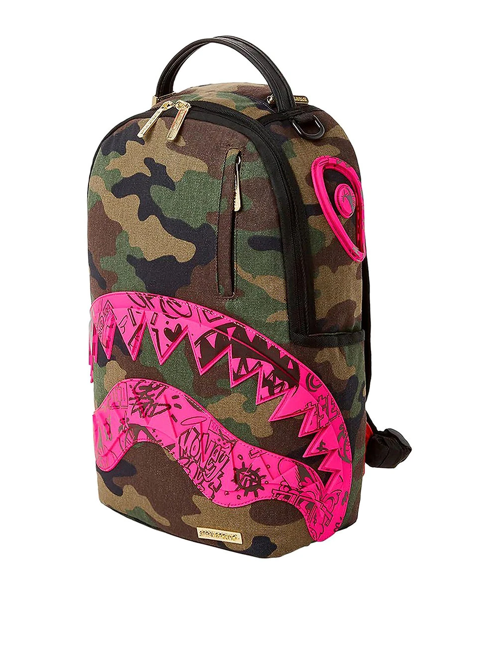 Sprayground Camo Pink DLX Backpack - Image 3